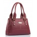 Fostelo Women's Catlin  Handbag (Maroon) (FSB-1033)