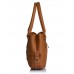 Fostelo Women's Selena  Handbag (Tan) (FSB-1046)