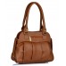 Fostelo Women's Priscila  Handbag (Tan) (FSB-1117)
