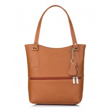 Fostelo Women's Stacy Handbag (Tan) (FSB-1170)