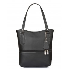 Fostelo Women's Stacy Handbag (Black) (FSB-1171)