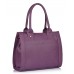 Fostelo Women's Angel Kiss Handbag (Purple) (FSB-1205)