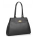 Fostelo Women's Kathleen Handbag (Black) (FSB-1214)