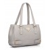 Fostelo Women's Nightingale Handbag (Grey) (FSB-1315)