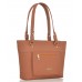 Fostelo Women's Geneva  Handbag (Tan) (FSB-1441)