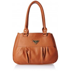 Fostelo Women's Siena  Handbag (Tan) (FSB-1465)