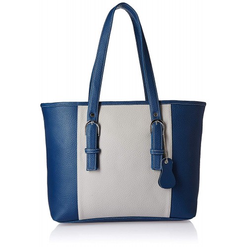 Fostelo Women's Downtown Girl  Handbag (Blue::Grey) (FSB-1472)