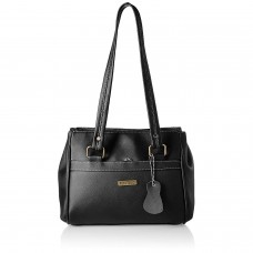 Fostelo Women's Keywest  Handbag (Black) (FSB-1504)