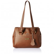 Fostelo Women's Keywest  Handbag (Tan) (FSB-1505)