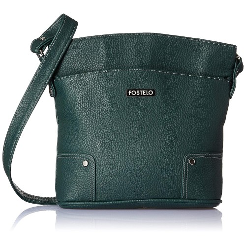 Fostelo Women's Marlyn Crossbody Bag (Green) (FSB-1524)