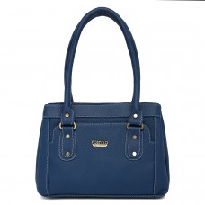 Fostelo Women's Felisa Handbag (Blue) (FSB-1598)