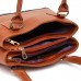 Fostelo Women's Zita Handbag (Tan|Blue) (FSB-1604)