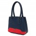 Fostelo Women's Zita Handbag (Blue|Red) (FSB-1605)