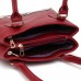 Fostelo Women's Zita Handbag (Maroon|Grey) (FSB-1606)