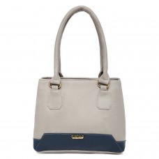Fostelo Women's Zita Handbag (Grey|Blue) (FSB-1608)