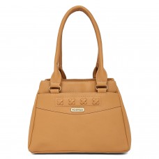 Fostelo Women's Alano Handbag (Beige) (FSB-1609)