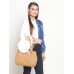 Fostelo Women's Carina Handbag (Beige) (FSB-1615)