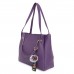 Fostelo Women's Jasmine Handbag (Purple) (FSB-1660)