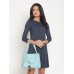Fostelo Women's Jasmine Handbag (Sea Blue) (FSB-1664)