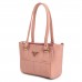 Fostelo Women's Sana Spacious 3 Compartments Handbag (Light Pink) (FSB-1685)