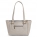 Fostelo Women's Sana Spacious 3 Compartments Handbag (Grey) (FSB-1687)