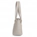 Fostelo Women's Sana Spacious 3 Compartments Handbag (Grey) (FSB-1687)