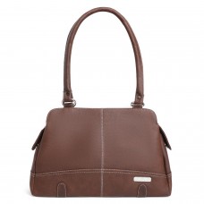 Fostelo Women's Feathers Handbag (Brown) (FSB-1702)