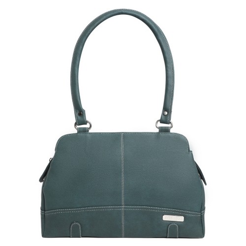 Fostelo Women's Feathers Handbag (Green) (FSB-1704)