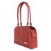 Fostelo Women's Feathers Handbag (Red) (FSB-1705)