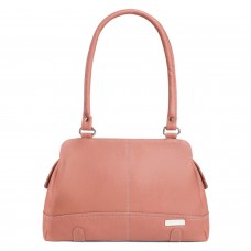 Fostelo Women's Feathers Handbag (Light Pink) (FSB-1709)