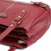 Fostelo Women's Cuckoo Handbag (Maroon) (FSB-1727)