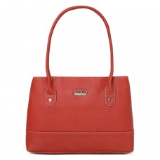 Fostelo Women's Feathers Handbag (Red) (FSB-1785)