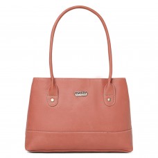 Fostelo Women's Feathers Handbag (Light Pink) (FSB-1789)