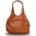 Fostelo Women's Style Diva  Handbag (Tan) (FSB-396)