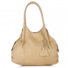 Fostelo Women's Style Diva  Handbag (Beige) (FSB-512)