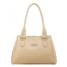 Fostelo Women's Elite  Handbag (Beige) (FSB-737)