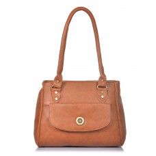 Fostelo Women's Jennie  Handbag (Tan) (FSB-930)