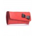 Fostelo Women's Bow Two Fold Wallet (Red) 