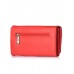 Fostelo Women's Versatile Two Fold Wallet (Red) 