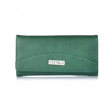 Fostelo Women's Sunrise Two Fold Wallet (Green) 