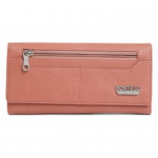 Fostelo Women's Kiwi Two Fold Wallet (Light Pink) (FC-110)