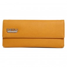 Fostelo Women's Echo Three Fold Wallet (Orange) (FC-132)