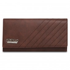 Fostelo Women's Peanut Two Fold Wallet (Brown) (FC-143)