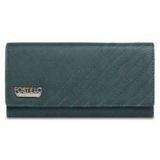 Fostelo Women's Peanut Two Fold Wallet (Green) (FC-145)