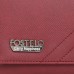 Fostelo Women's Peanut Two Fold Wallet (Maroon) (FC-148)