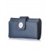 Fostelo Women's Vera Three Fold Wallet (Blue) 