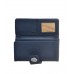 Fostelo Women's Vera Three Fold Wallet (Blue) 