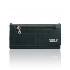 Fostelo Women's Versatile Two Fold Wallet (Green)