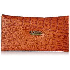 Fostelo Women's Tanya Two Fold Wallet (Tan)