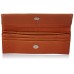 Fostelo Women's Versatile Two Fold Wallet (Tan)